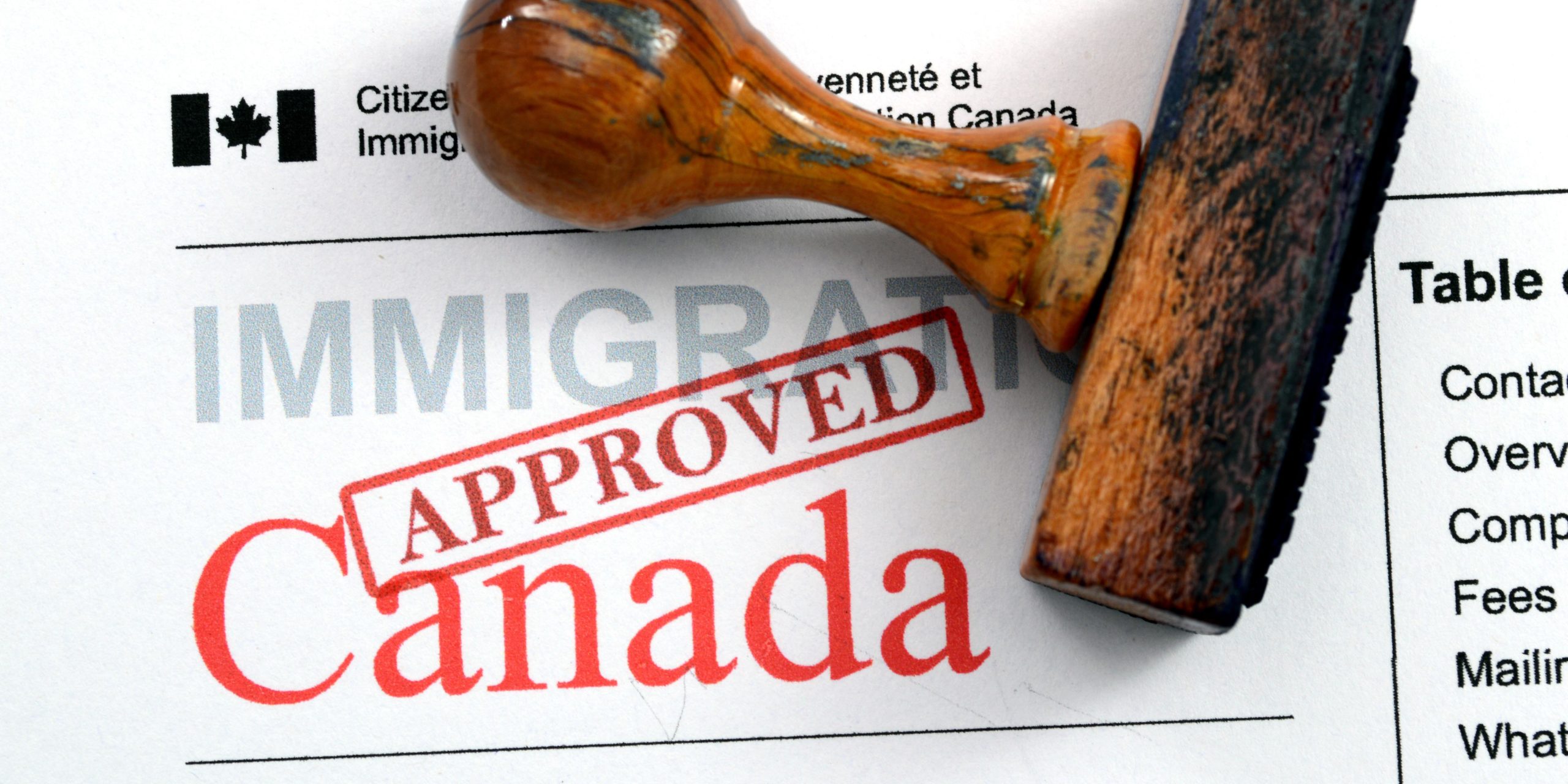 Immigration Canada - approved