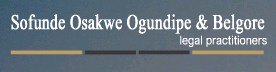Sofunde Osakwe Ogundipe & Belgore