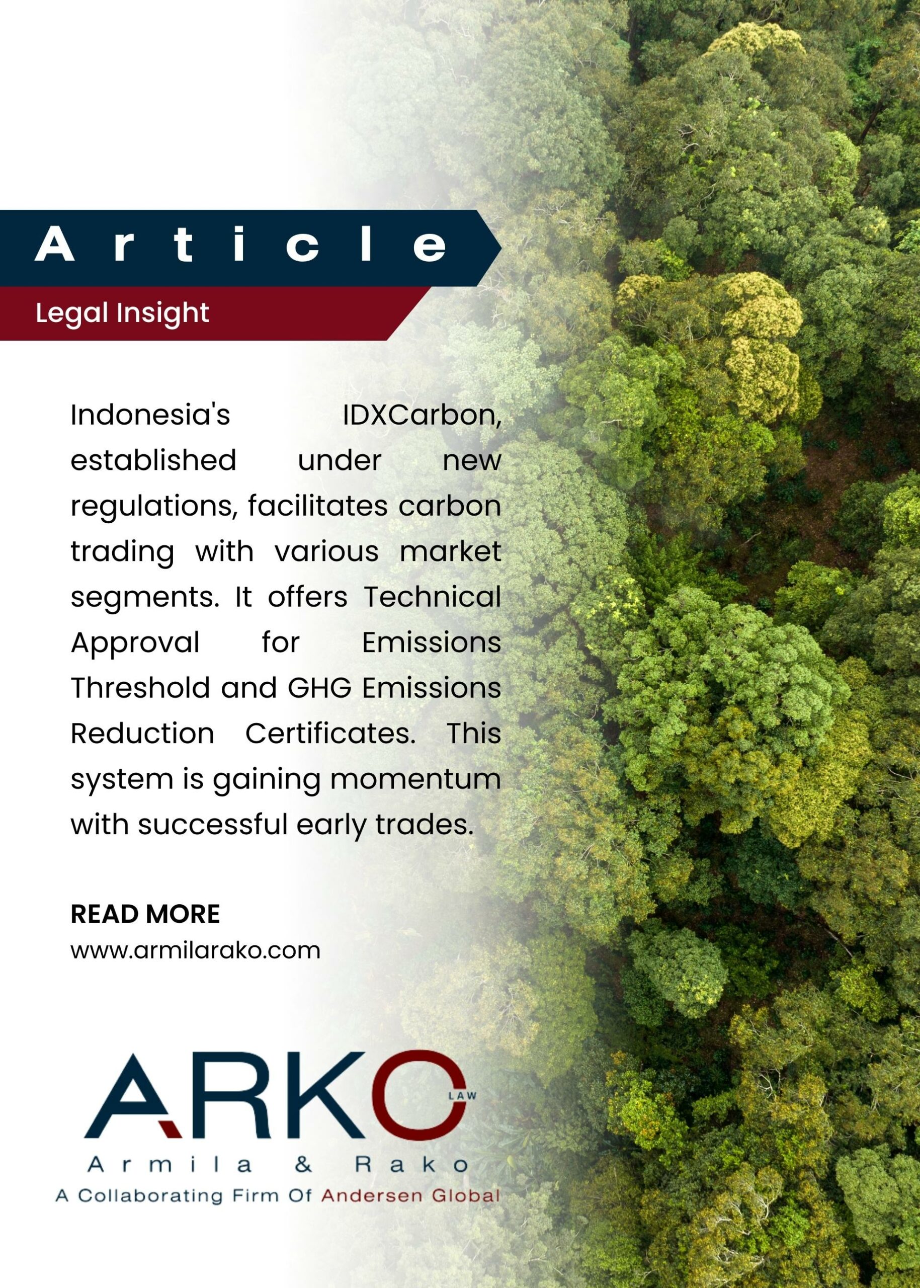 Indonesian Carbon Exchange - GLE news