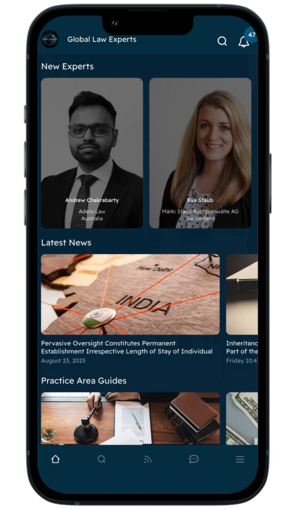 App Features - 3 3 - Global Law Experts