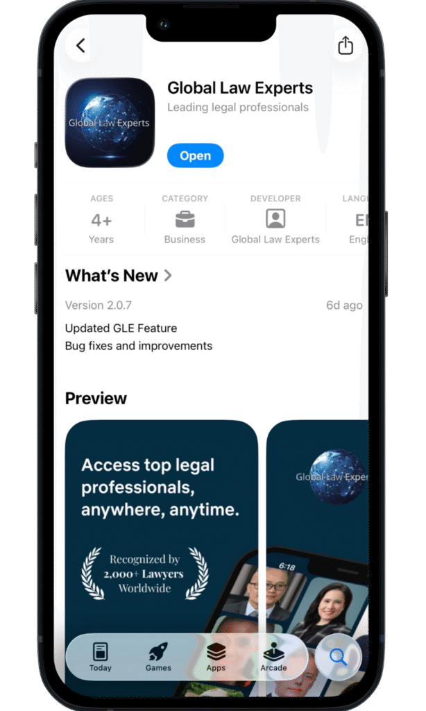 App Features - App 11 - Global Law Experts