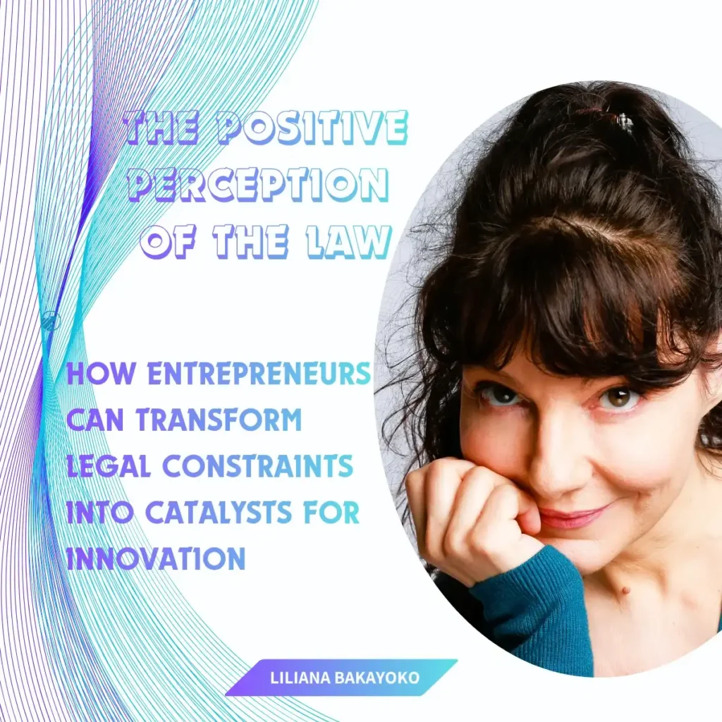 Entrepreneur discussing innovative legal strategies with focus on transforming legal constraints into opportunities.