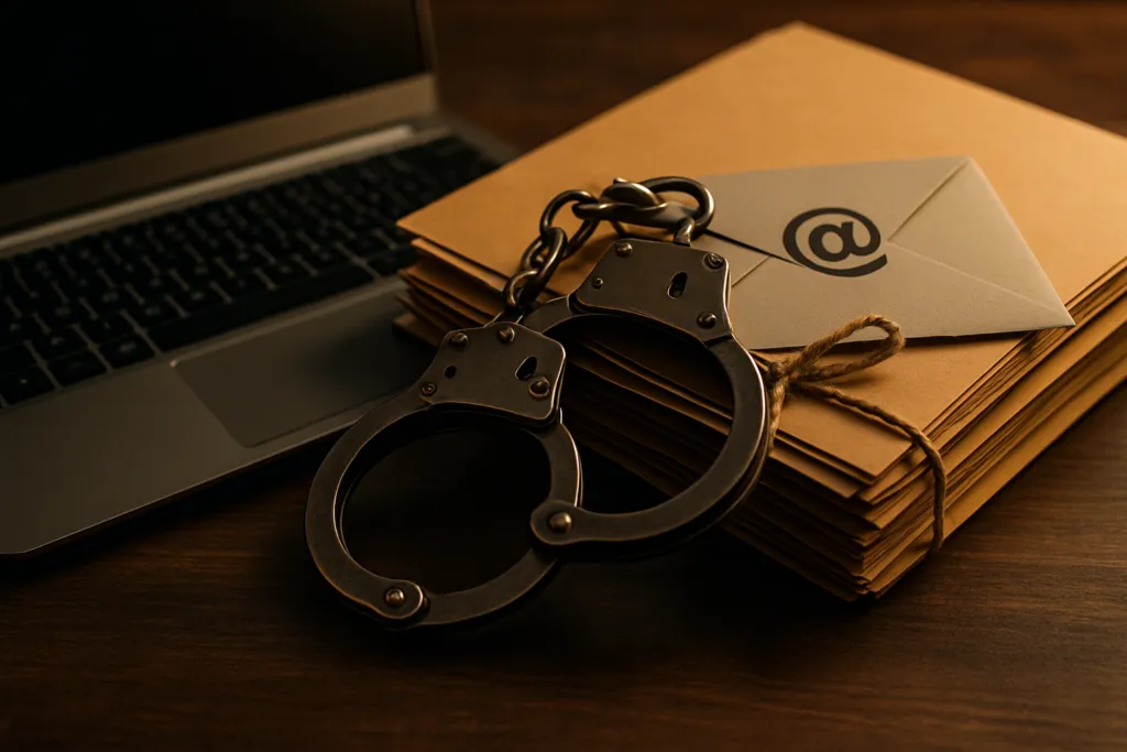 business email seizure