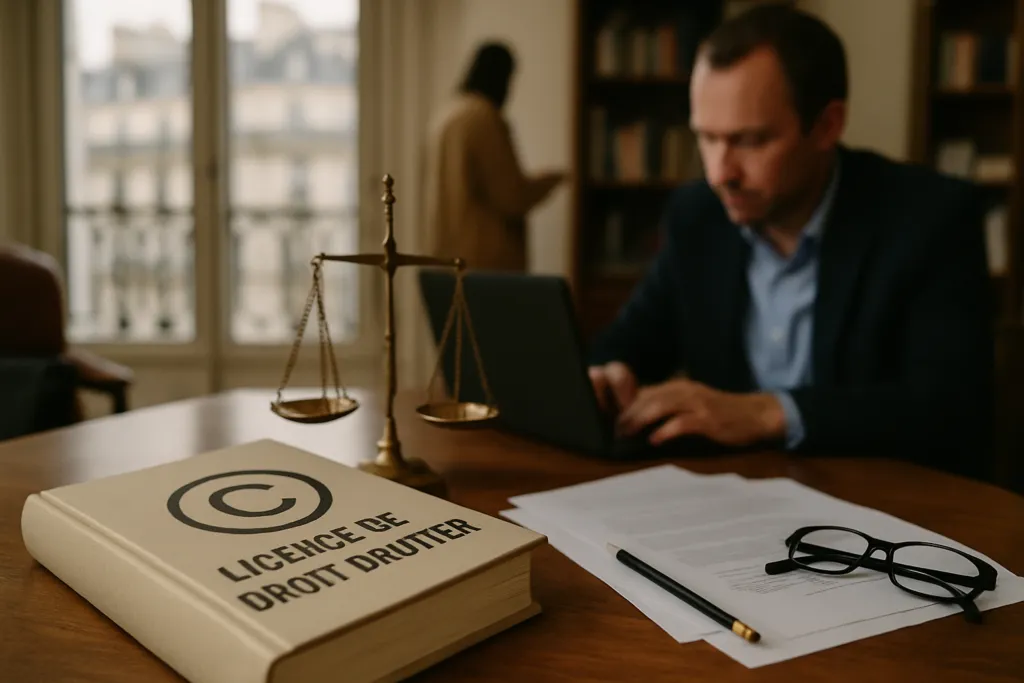 copyright licensing in france