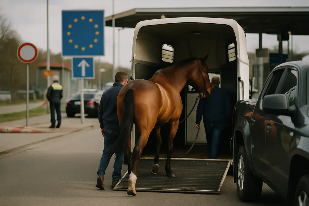 cross-border horse transport netherlands
