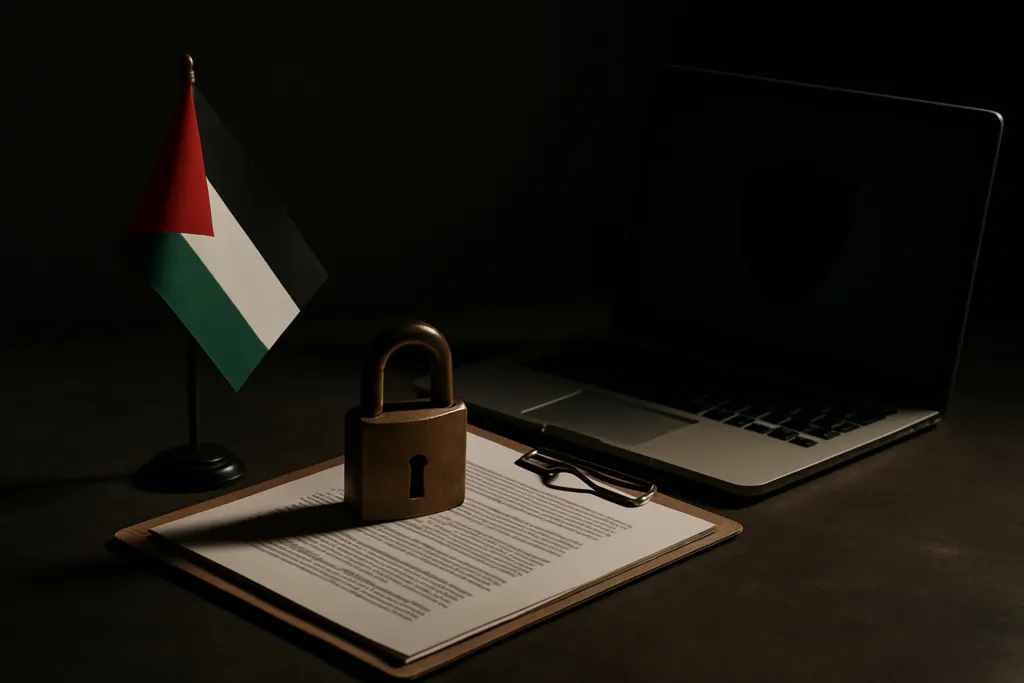 cybersecurity compliance palestine