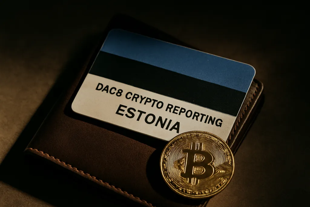 dac8 crypto reporting estonia
