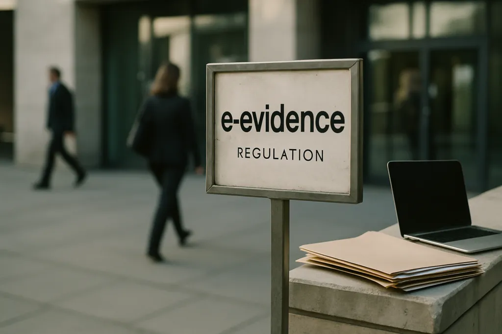 eevidence regulation applies from 18 august
