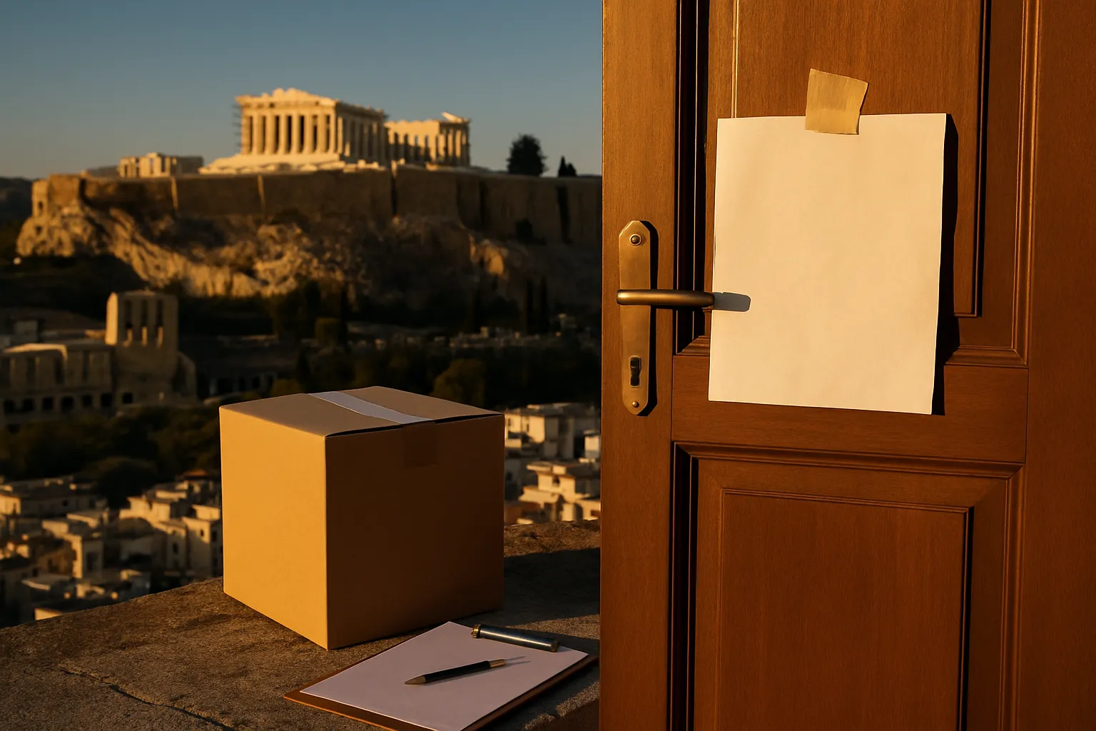 eviction procedure greece