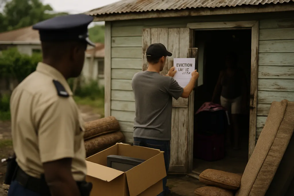 eviction process saint kitts and nevis