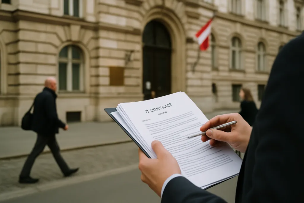 it contract clauses austria