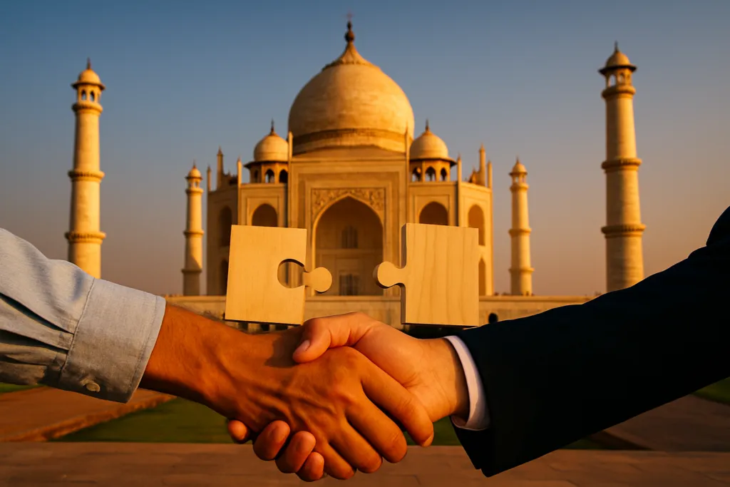 joint venture equity split india