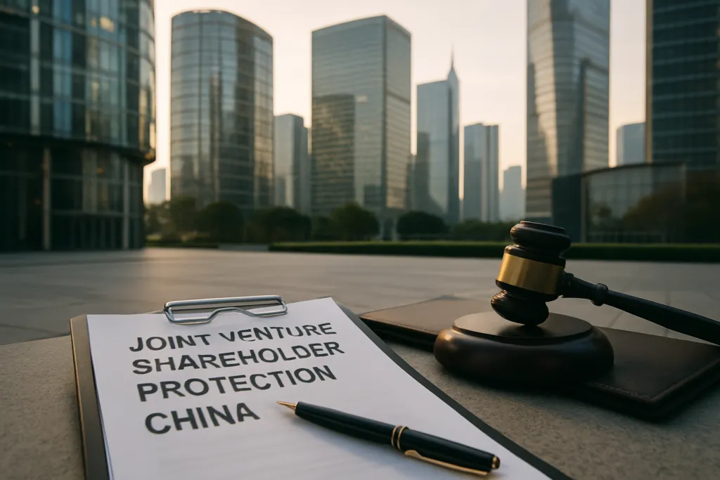 joint venture shareholder protection china