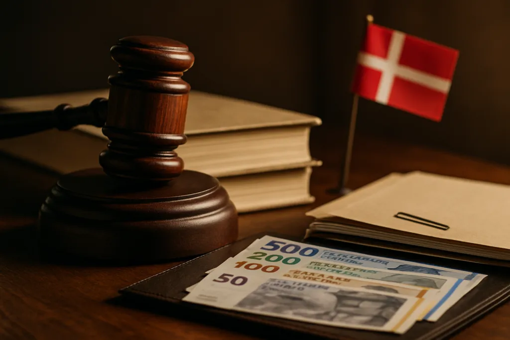 litigation costs denmark