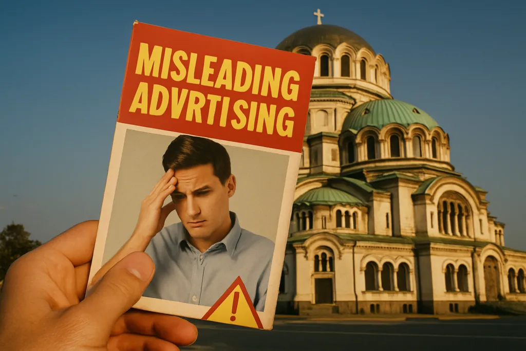 misleading advertising complaints bulgaria