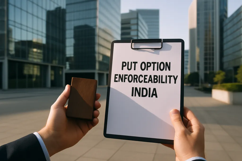 put option enforceability india