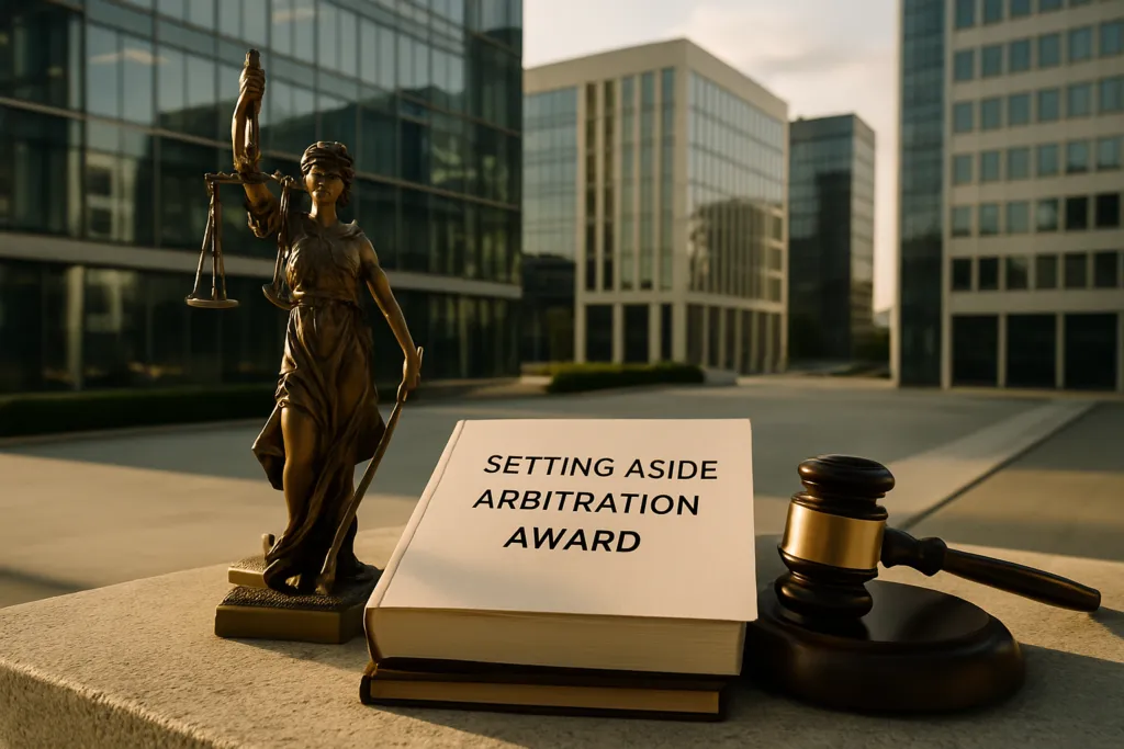 setting aside arbitration award greece