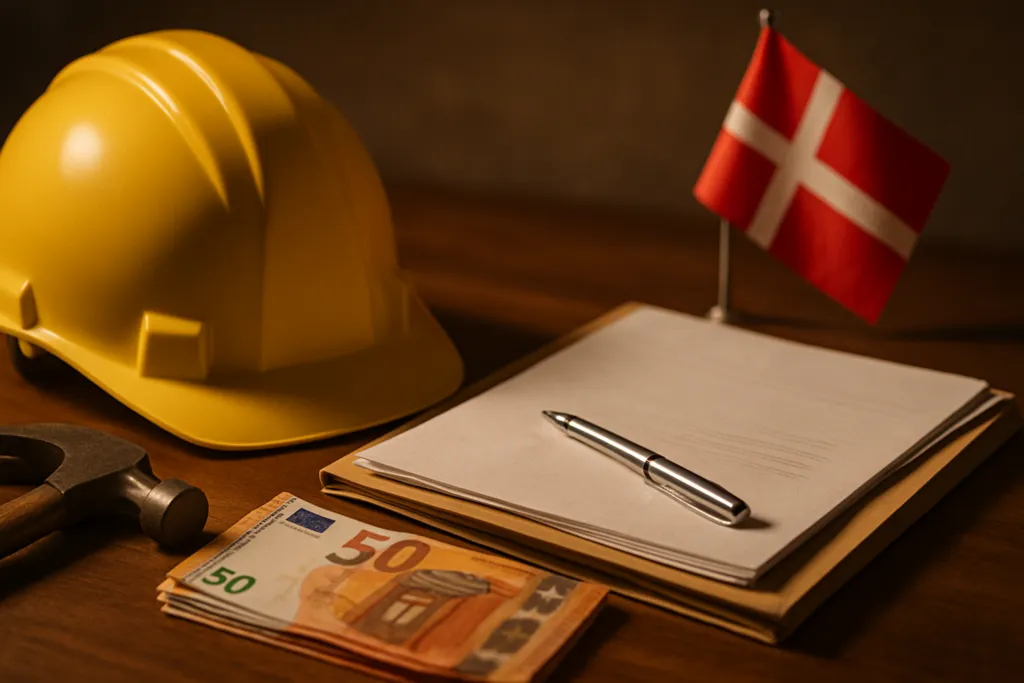 subcontractor payment rights denmark