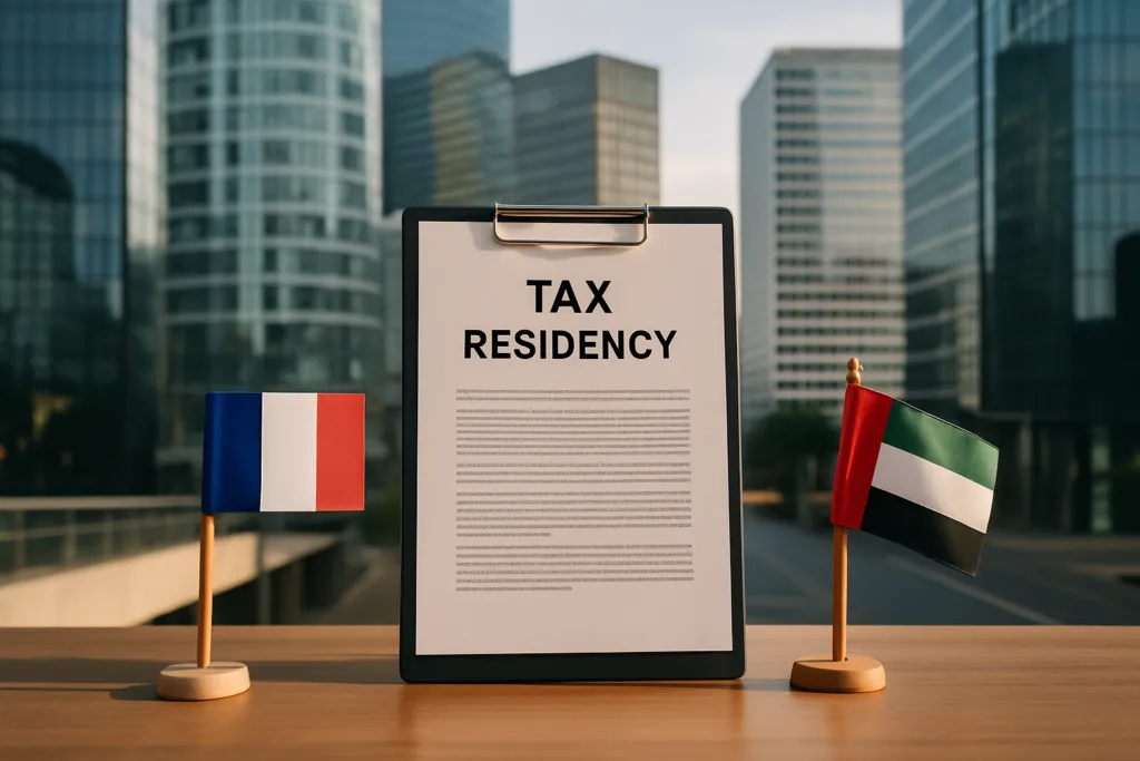 tax residency france uae