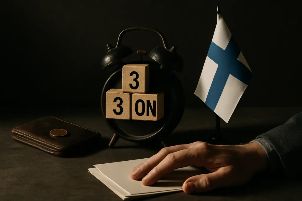 three-month unemployment rule finland