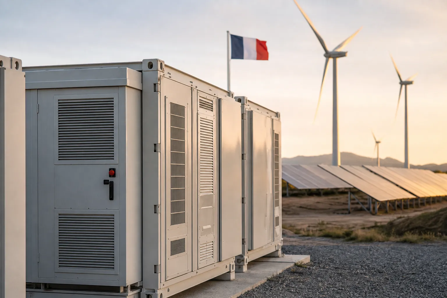 battery storage projects france