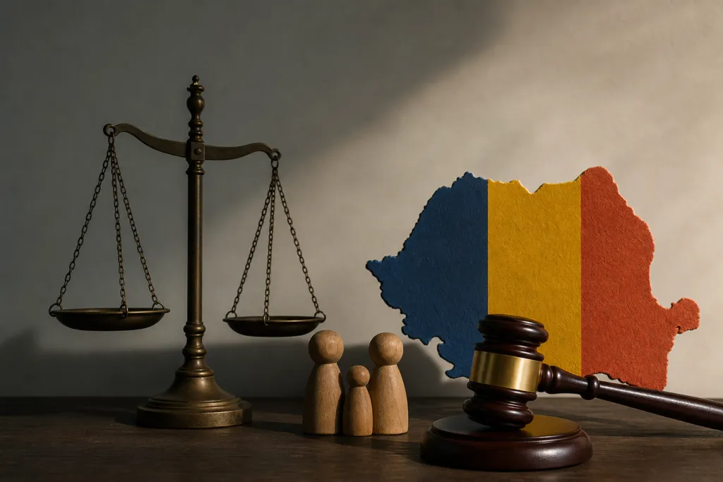 child custody jurisdiction romania