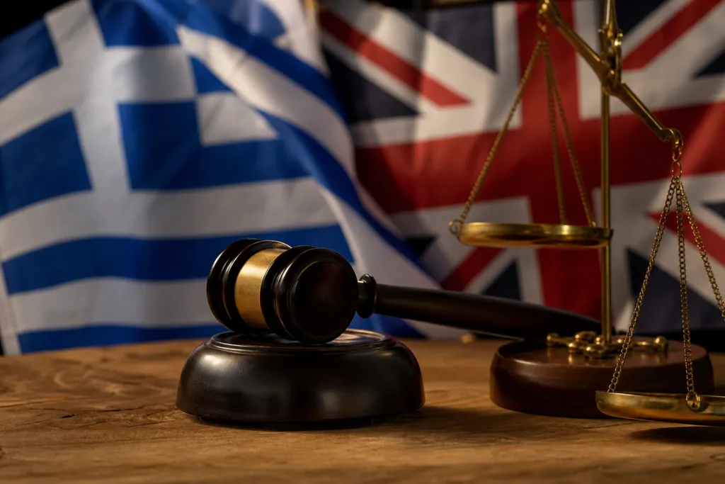 enforcing greek arbitration awards england