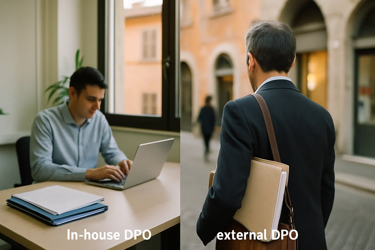 in-house vs external dpo italy