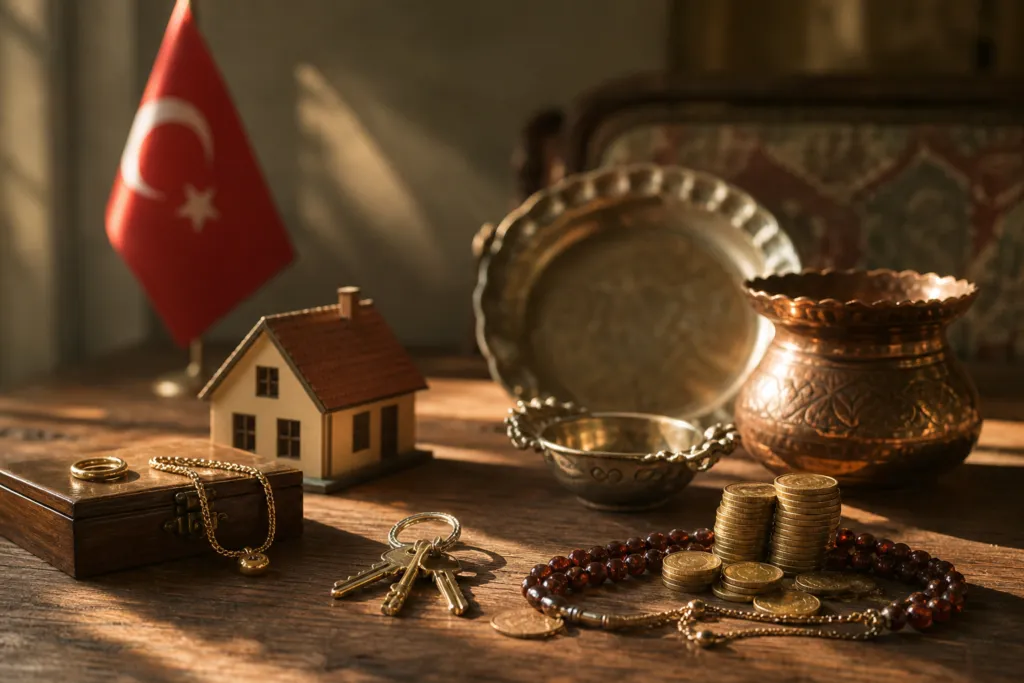 inheritance acceptance with inventory turkey
