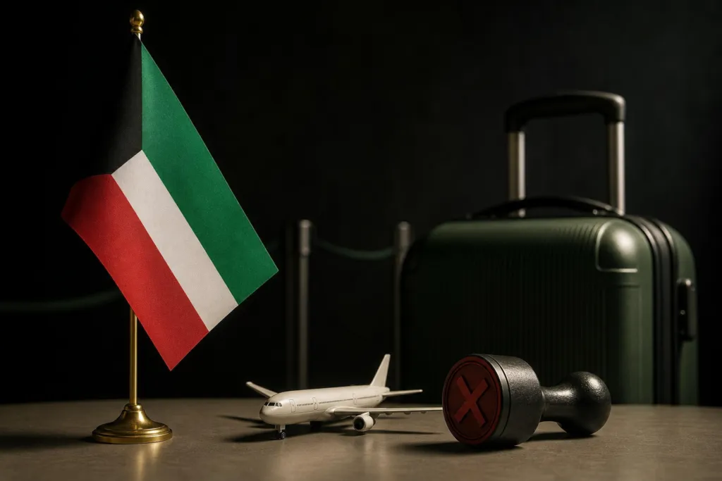 kuwait ends automatic visit