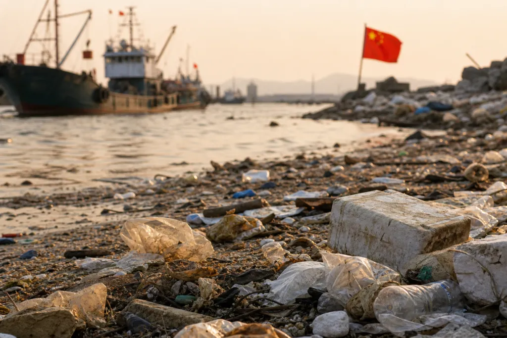 marine pollution claims china
