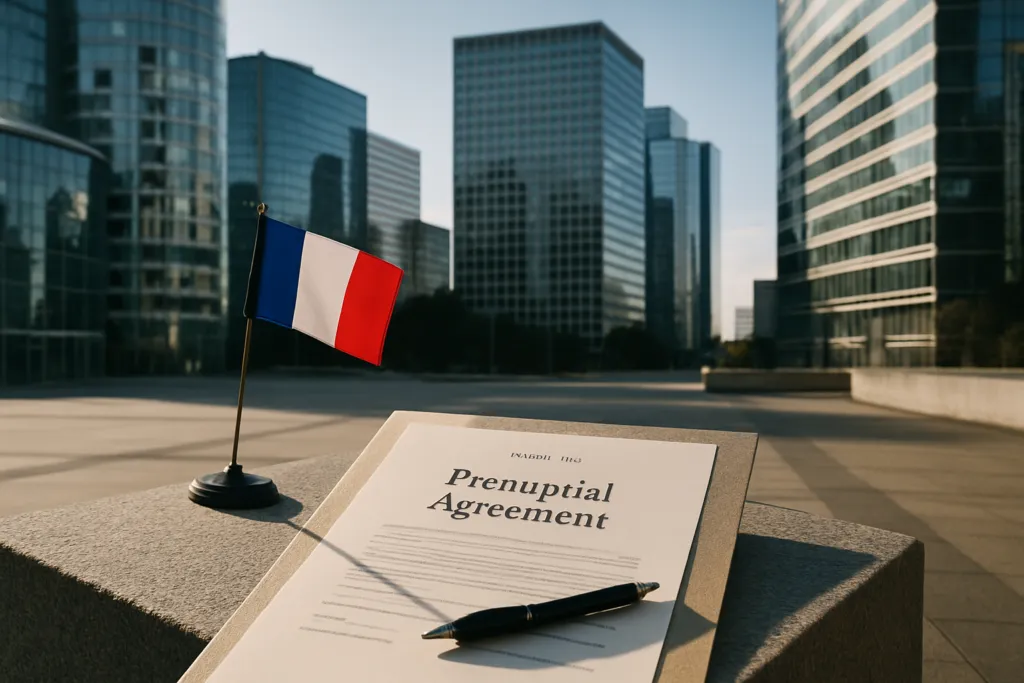 prenuptial agreement france