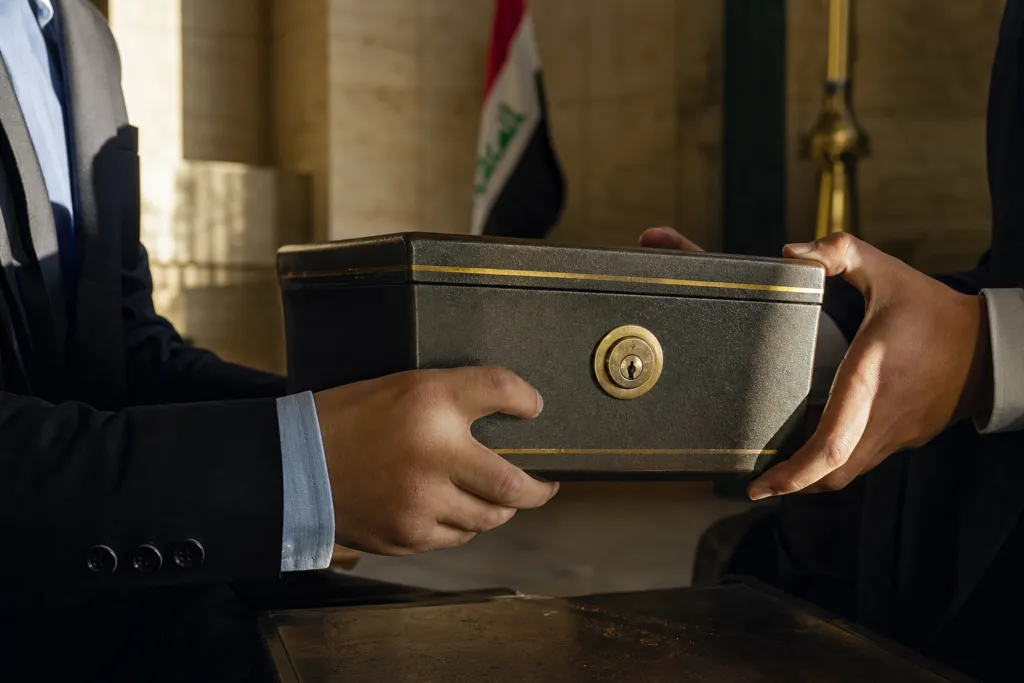 register security interest iraq