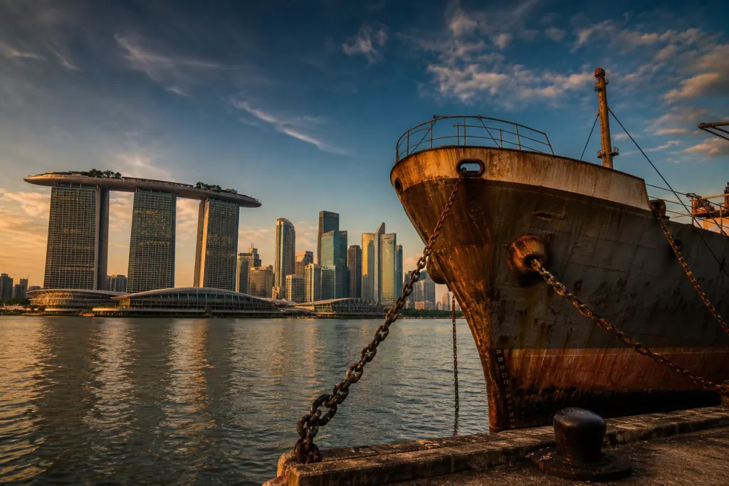 ship mortgage enforcement singapore