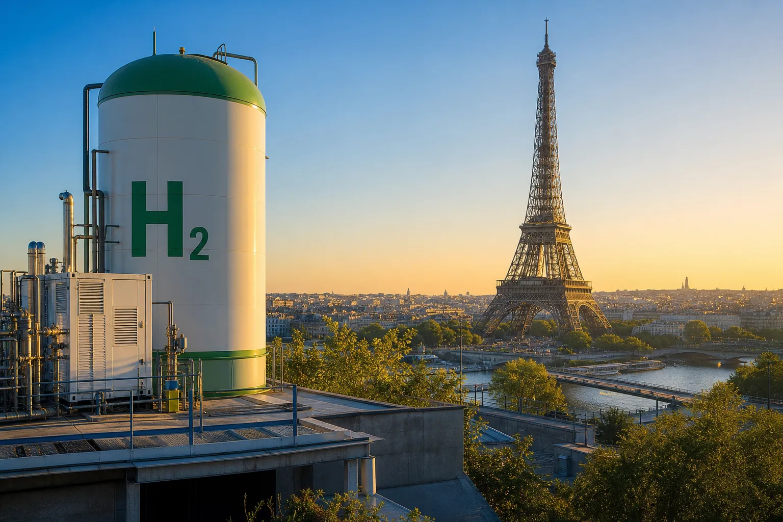 green hydrogen projects france