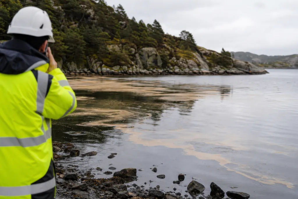 pollution incident notification norway
